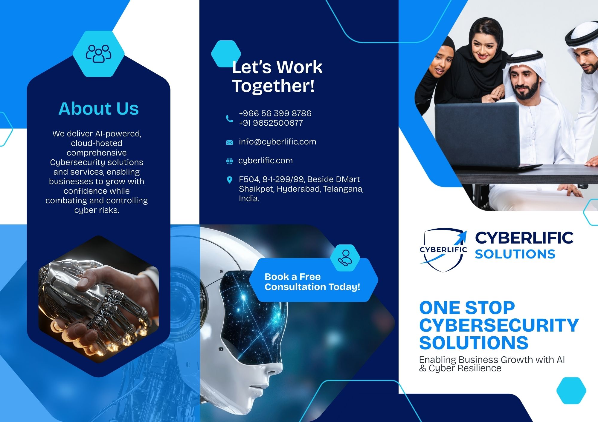 Cybersecurity Brochure Page 1